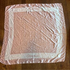 Pink Glossier Scarf